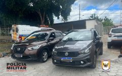 motoristas-sao-presos-com-carros-roubados-e-adulterados-na-mgc-404,-em-salinas