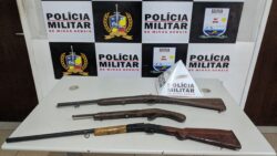 morador-e-preso-ao-ser-flagrado-com-armas-dentro-de-casa-apos-denuncia-de-que-tiros-teriam-sido-efetuados-no-local,-em-varzea-da-palma